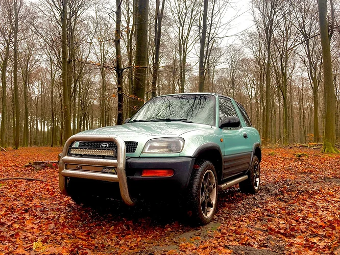 1997 gen 1 RAV4 two door.